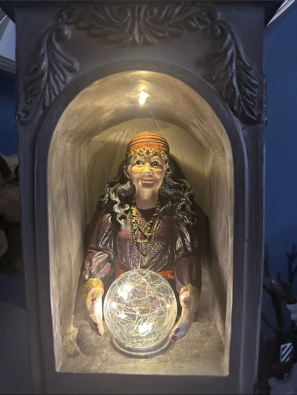 Halloween Madame Rosa Psychic booth